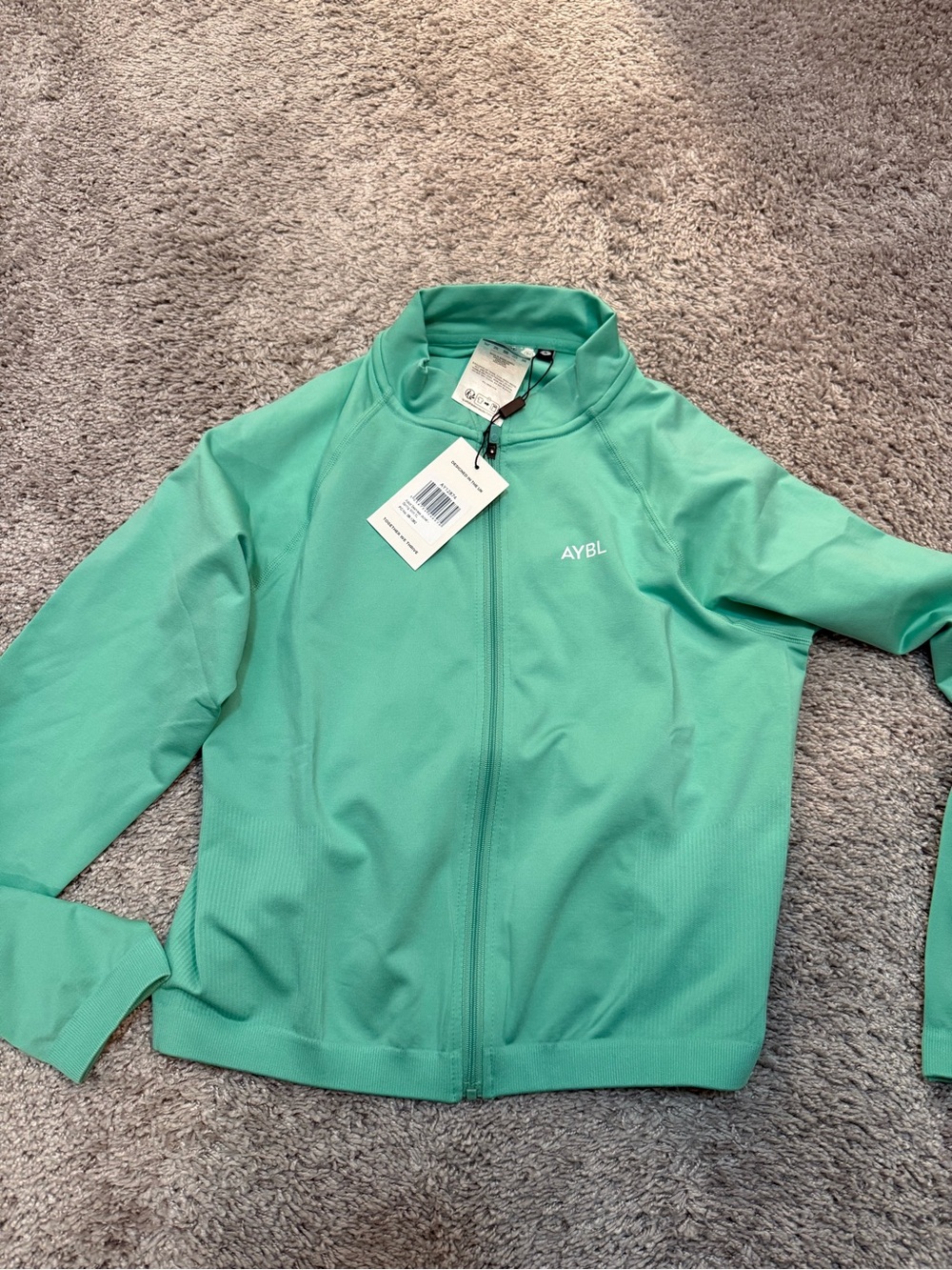 AYBL Seafoam Full-Zip Active Jacket